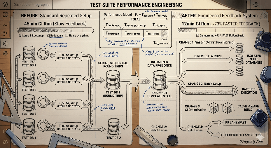 Test Suite Performance Engineering
